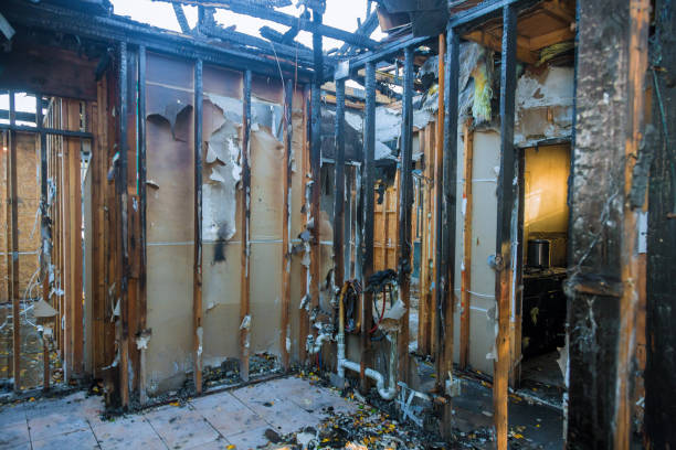 Professional Emergency Fire Cleanup technician working in Mullica Hill, NJ